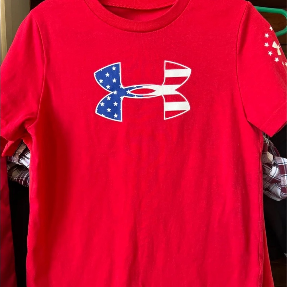 Youth boys under armour shirt